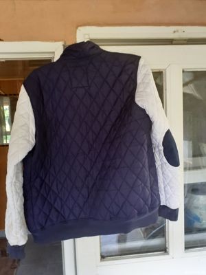 Jachetă matlasată bărbaţi cu cotiere - imagine 4