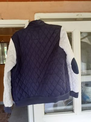 Jachetă matlasată bărbaţi cu cotiere - imagine 2