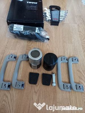 Mitsubishi,scrumiere SOLARE led ALBASTRU,MINERE SUSTINERE,plasa ancorare bagaje portbagaj PAJERO, - imagine 4