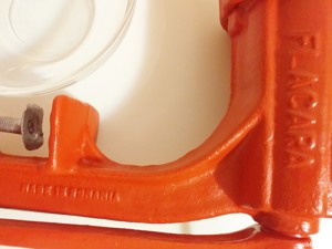 Lampa veioza masina tocat retro steampunk Flacara Romania hand made DIY - imagine 6