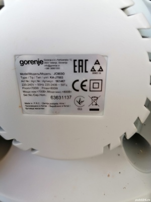 Storcător de fructe gorenje - imagine 2