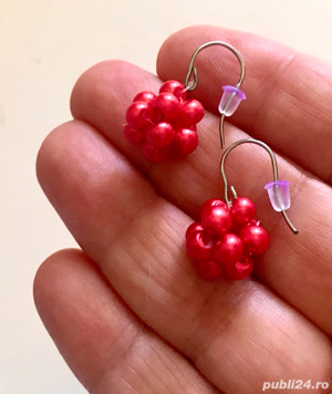 Colier din perle de sticla - imagine 2