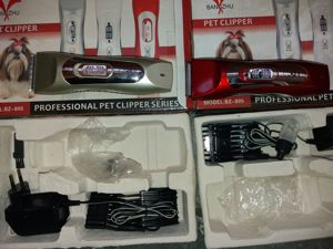 Masina masini tuns animale caini pisici Pet Clipper 2 modele cu acumulator intern, incarcare la 220V - imagine 2