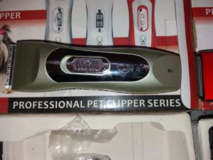 Masina masini tuns animale caini pisici Pet Clipper 2 modele cu acumulator intern, incarcare la 220V - imagine 4