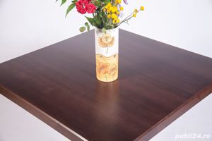 Blaturi mese restaurant lemn masiv - imagine 6