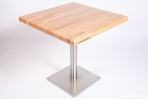 Blaturi mese restaurant lemn masiv - imagine 7