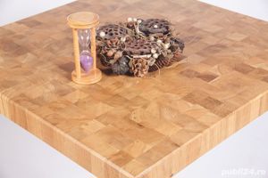 Blaturi mese restaurant lemn masiv 100% - imagine 3