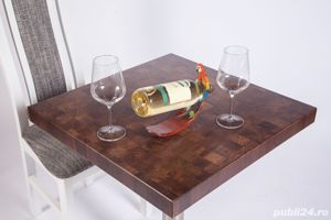 Blaturi mese restaurant lemn masiv 100% - imagine 10