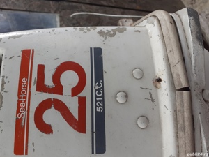 Motor  barcă 25 cai la bătă.2 văsle .3 veste  de salvare pt. barcă . - imagine 2