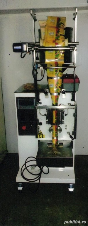 Masina automata de ambalat pliculete cu lipire pe 3 laturi= model KP240G granulate si KP240 vascoase - imagine 5