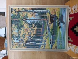 Pictura reperezentind peisaj de toamna