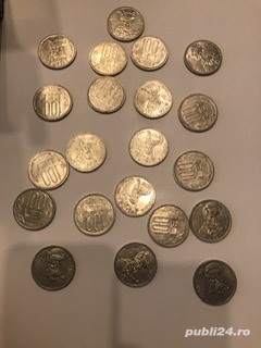 Colecție monede 58 buc 100 lei din anul 1994