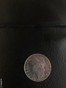 Van moneda Republica italiana an 1974 