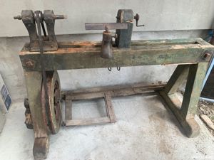 Vând strung pentru lemn de epoca - de colecție - imagine 6