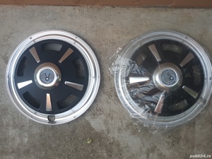 Capace roti oldtimer , capac roata oldtimer , capace roti vehicul istoric , 13'', aluminiu ! Rare ! - imagine 4