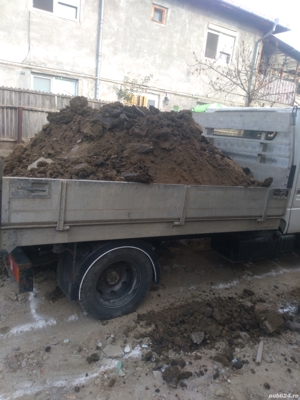 Săpături cu miniexcavator si transport cu basculantă 3,5tone - imagine 9