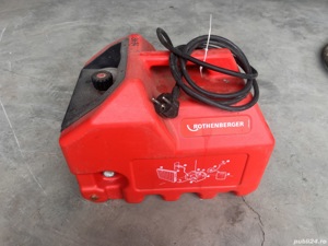 Rothenberger Rp Pro 3 Pompa de testare electrica 230 v 1300 w 0-40 bari  - imagine 4