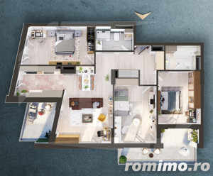 Apartamente 4 camere, proiect rezidential premium, zona Marasti - imagine 7