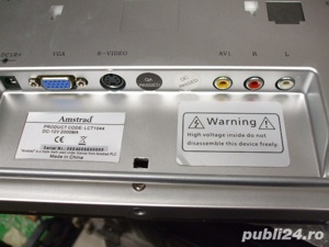 Tv Amstrad portabil LCD nou - imagine 5