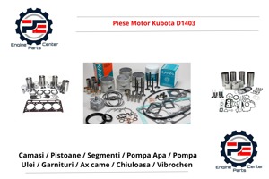 Piese motoare Kubota D1403