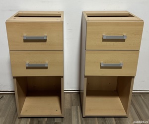 4 buc Dulapior cu sertar; Mic dulap cu usa