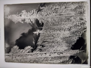 Negativ vechi, de colectie, pe sticla-Muntii Fagaras, Varful Netedu - imagine 2