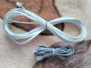 Cablu Telefonic RJ11 + 2   -  10 Lei  