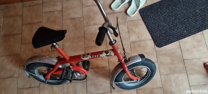 Bicicleta vintage copil, BLITZ, fabricatie Germania, robusta si comoda