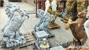 Statuetă căluț mare, arămiu patinat, model S37. - imagine 5