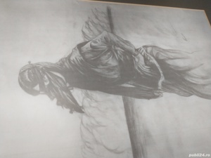 Desen Sketch Creion Carbune - original - 150 lei - imagine 4