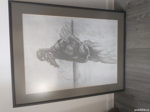 Desen Sketch Creion Carbune - original - 150 lei - imagine 2