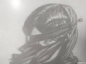 Desen Sketch Creion Carbune - original - 150 lei - imagine 5