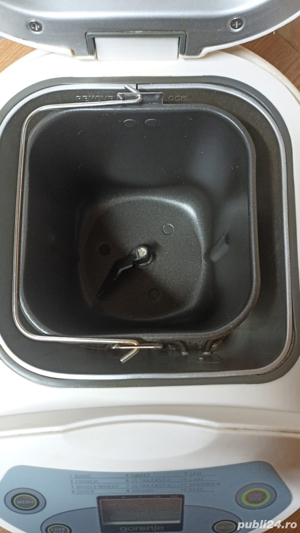 Mașină de copt pâine Gorenje BM900W   12 programe, puțin folosită, 100% funcțională - imagine 3