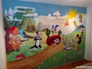 Pictura desene pereti la comanda - imagine 2