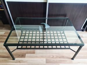  Masuta terasa - Masa cafea sticla exterior - gradina - imagine 3