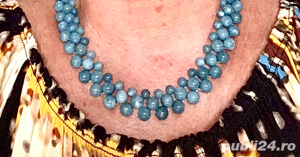 Colier din cuarț albastru - imagine 5