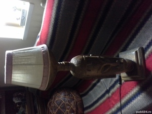 vand veioza lemn sculptat - imagine 4