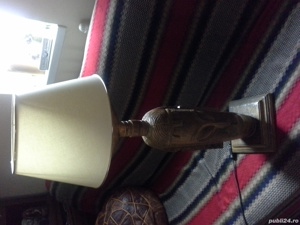 vand veioza lemn sculptat - imagine 6