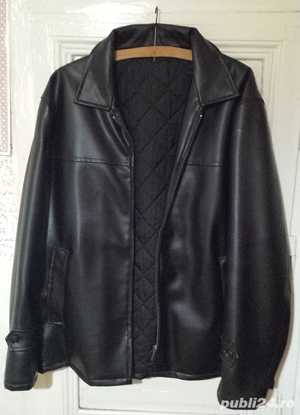 Haină din piele mărimea XXL (52-54)