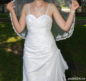 Rochie mireasa Mirandi marime XS S - imagine 2