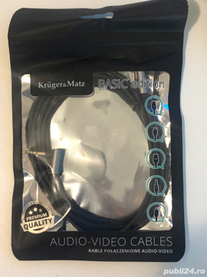 Cablu jack 3,5 nou sigilat transport inclus