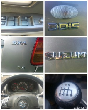 Suzuki SX4  înscrisă 4x4  nepermanent  - imagine 3