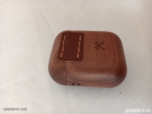 Husă pentru AirPods 1&2  (Airpods Case Wood) Super Pret. - imagine 5