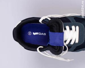 Adidasi GAS noi originali, barbati nr.44, albastri - imagine 5