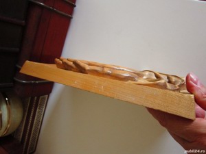 cadou deosebit Tablou 3D Maini dupa A.Durer sculptura lemn 1970  - imagine 5