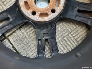 Jante R18, 5 X112, 8JX18H2 cu cauciucuri Bridgestone 225/40 - imagine 8