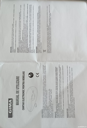 Cantar electronic pentru bebelusi GIMA - imagine 3