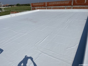 Hidroizolații profesionale pentru terase, acoperiș cu membrana  PVC - imagine 2