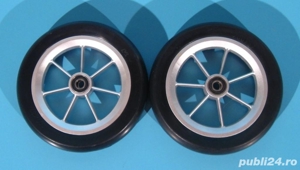Roata cu cauciuc plin pentru carucior copii LMB - set - imagine 2