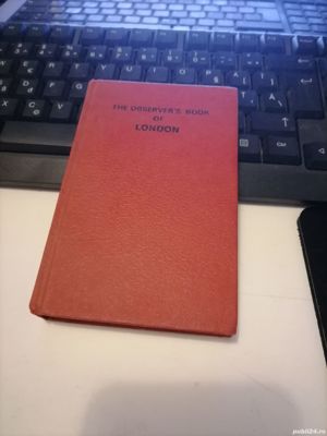 The Observer s Book of London Editia 1972 Pocket Book Series 